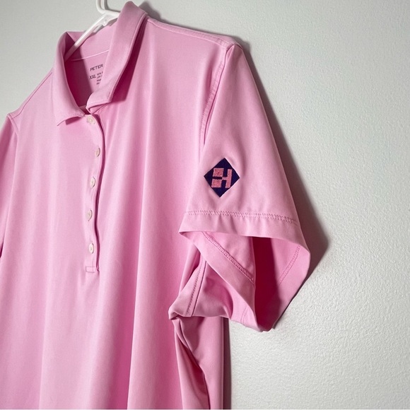 Peter Millar Women's Golf Polo Pink UPF 50+ Size XXL - Picture 4 of 9